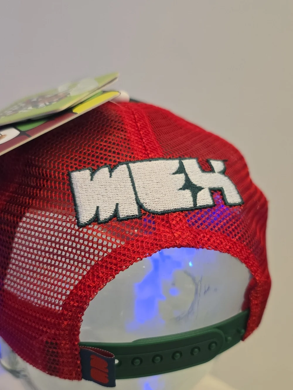 Fifa World Cup Mexico Baseball Cap Red Green Hat New Soccer Offically Licensed - Picture 3 of 6